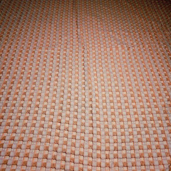 Bedsure Peach Waffle Knit Bamboo Cotton Cooling Queen Blanket Lightweight 90 In - Picture 2 of 6